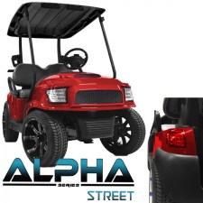 Club Car Precedent ALPHA Street Body Kit in Red
